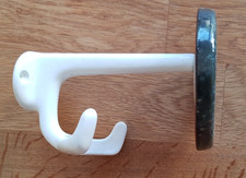 Schönbuch Garderoben - Kleider Haken, Wand - Keramikplatte, 70er Jahre Klassiker