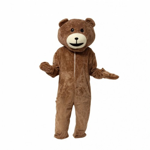 Teddybär maskottchen kostüm - teddybär,