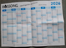 NEU * Großer Poster-Kalender