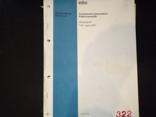 Original service manual - original,