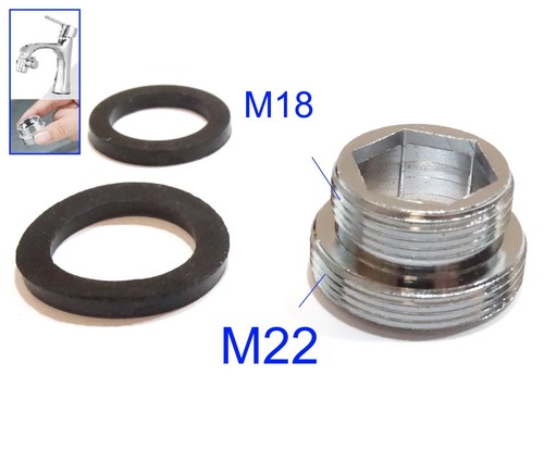 Metall wasserhahn adapter - metall,