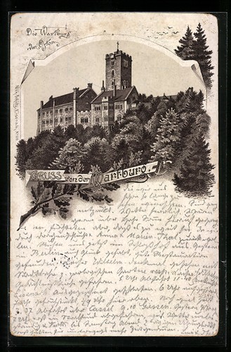 Lithographie eisenach - lithographie,