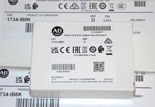 Allen bradley 1734 ib8k ser - bradley, 1734-ib8k