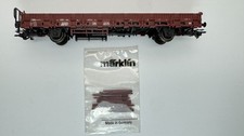 Märklin H0 4694 Rungenwagen Rlmms 58 450 820 DB ohne OVP seltene Betr.-Nr.