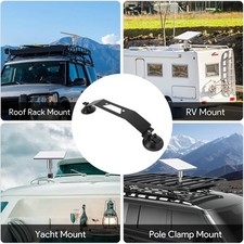 Sat Saugnapf Halterung Für Auto Fenster Und Schiebedach Aluminium ABS Stabil