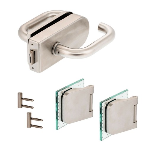 Glastürbeschlag set - glastürbeschlag, d