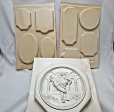 Vintage Giessformen Konvolut Gussform Knorr Prandell Hochzeit Teller Schilder