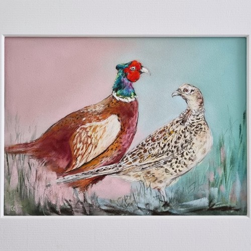 Original pastell gemälde - original,