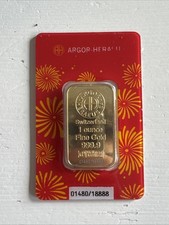 Goldbarren, 1oz 31,1g