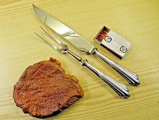 Kleineres Tranchierbesteck rostfr. Klg. WMF 900 Fächermuster 90g vers. *0050k