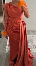 Designer-Abendkleid Orange –