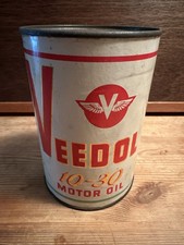 Veedol 10-30 Motor Oil Öl Dose Original verschlossen 50er 60er Jahre