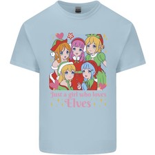 Anime Ein Mädchen, Das Elfen Liebt Weihnachts Xmas Kinder T-shirt Kinder