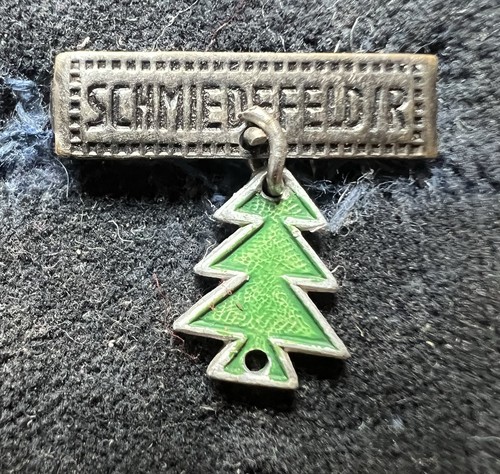 Ddr abzeichen schmiedefeld r - ddr, schmiedefeld/r