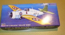 Hasegawa 1:72 F4F-3 Wildcat Yellow Wing Modellbausatz in OVP