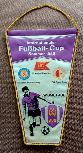 Wismut aue fussballwimpel - wismut,