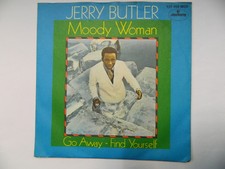  Jerry Butler ‎– Moody Woman  - 7" Single Vinyl Funk Soul