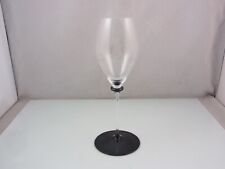 Riedel Fatto A Mano Performance Champagnerglas Glas Schwarzer Stiel