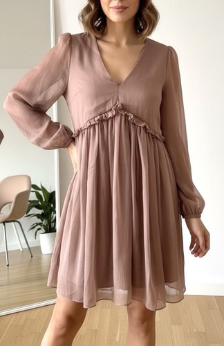 Chiffon kleid sommerkleid - kleid,