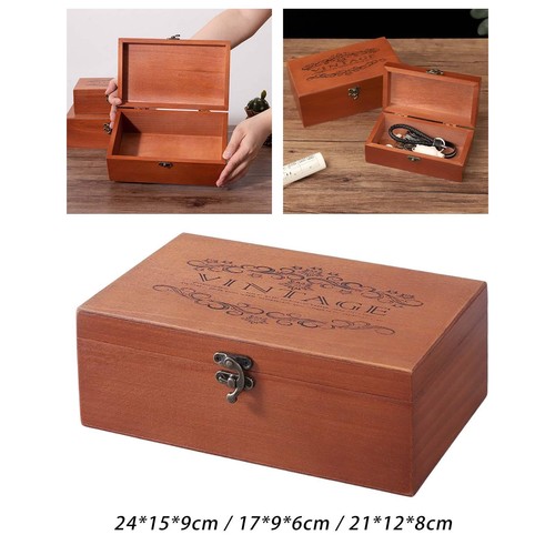 Aufbewahrungsbox aus holz - aus,