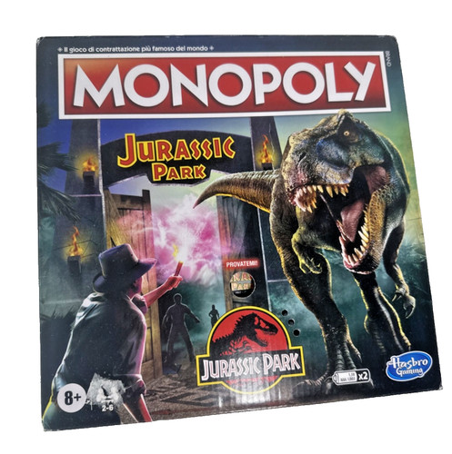 Monopoly jurassic park boxed - monopoly,