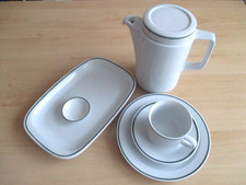 DDR, typisches originales MITROPA-Geschirr, grüner Rand, Colditz Porzellan !!!