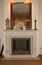 Kaminumrandung Kaminsims