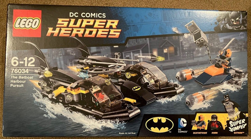 Lego 76034 die - lego, batboat