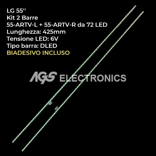 Kit barres strip led - strip, 72