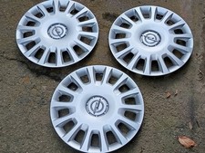 3 x Original Radkappe 14 Zoll Opel Corsa D 13211852 PE