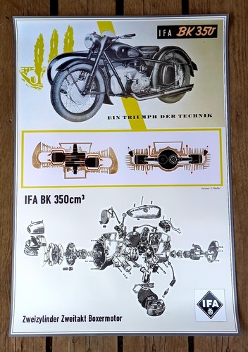 Poster bk350 dkw ifa - bk350,