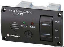 Lenzpumpe Bedienfeldschalter 12V mit akustischem Alarm - Auto Aus Handbuch BPCPS2