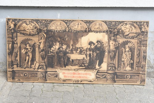 Alte reklame lithographie - alte,