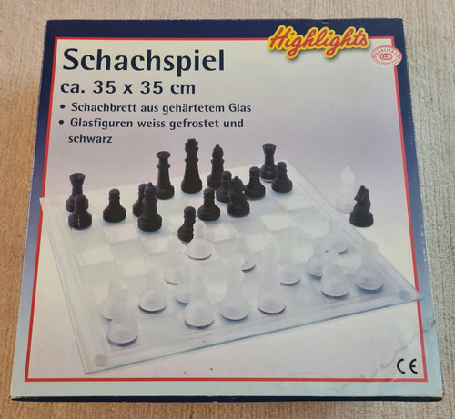 Schachspiel highlights glas - schachspiel, 35
