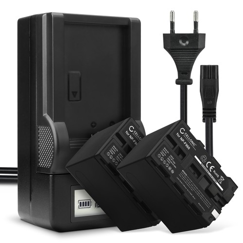 Akku für sony dcr vx2000e - 2x,