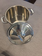 Iittala for Miele, 1 Edelstahl Kochtopf + Deckel 3 Liter,  alle Herdarten
