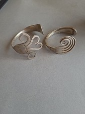 Armreif armspange aus besteck versilberte Gabeln