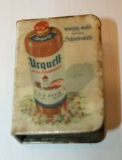 Urquell   Streichholzschachtel Halter Zelluloid / Metall