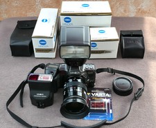 Minolta Dynax 8000i, Minolta AF 28-85, 2 Blitz 5200i/2000i, Batterie, Fantasy-K.