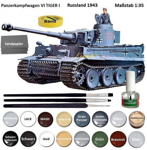 Panzer tank tiger - tank, modell