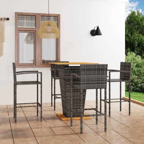 Gartenbar set gartentheke - set,