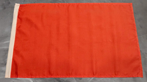 Fahne flagge rot einfarbig - rot,