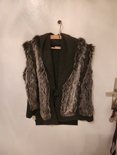 Weste Kunstfell Strick Yessica