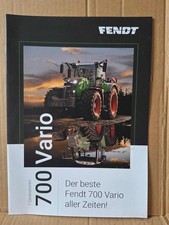Fendt 700 Vario  Prospekt Traktor Schlepper