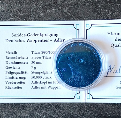 Deutsches wappentier der - deutsches, adler