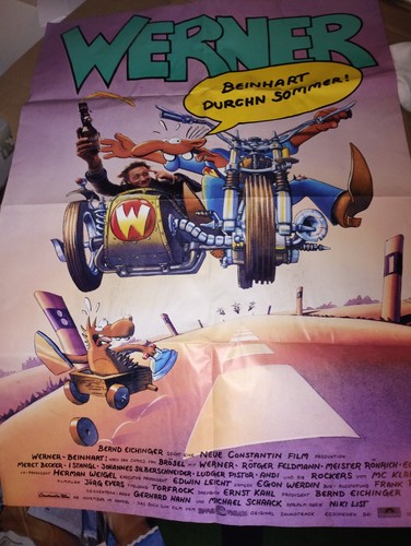 Werner beinhart plakat poster - werner,