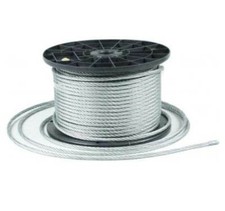 Stahlseil Drahtseil galvanisch verzinkt Seil Draht Rostfrei 1mm bis 8mm 1m-250m