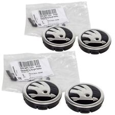 4x ORIGINAL Skoda Nabendeckel Felgendeckel Ø 56 mm FABIA 3 SUPERB 3 5E0601151FOD