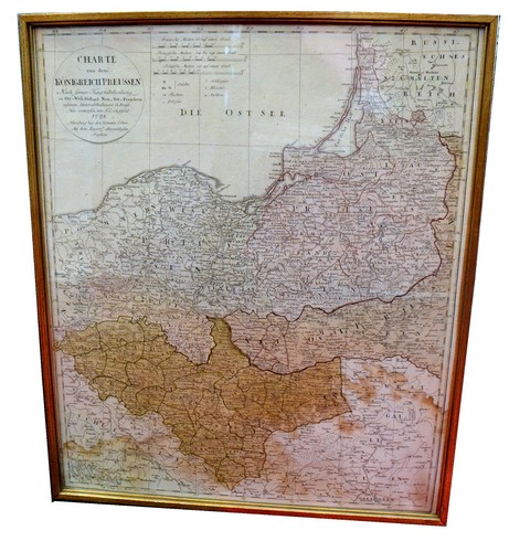Kupferstich landkarte - kupferstich,