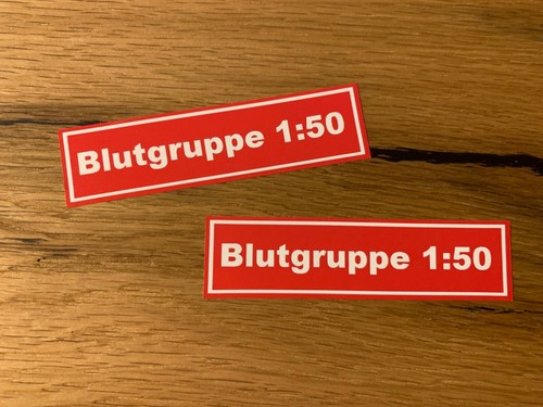 Zweitakter 50 aufkleber - 2x,